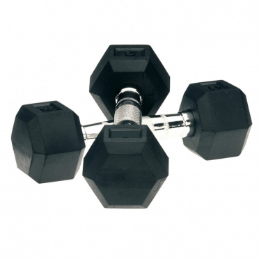 Bremshey Dumbbellset HEXA Rubber 2 x 14 kg (08BRSCL191)